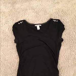 Black short sleeve shirt